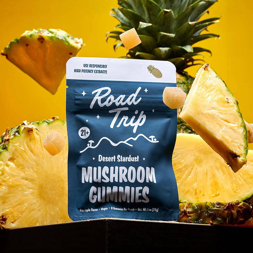 ROAD TRIP MUSHROOM GUMY PINEAPPLE 7.2GM