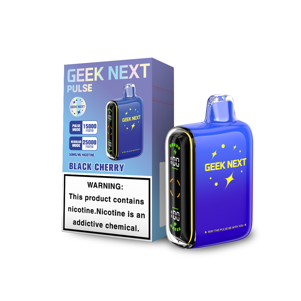 GEEK NEXT PULSE 25K|GEEK NEXT PULSE BLACK CHERRY 25K|6917673166978|Pack of 5