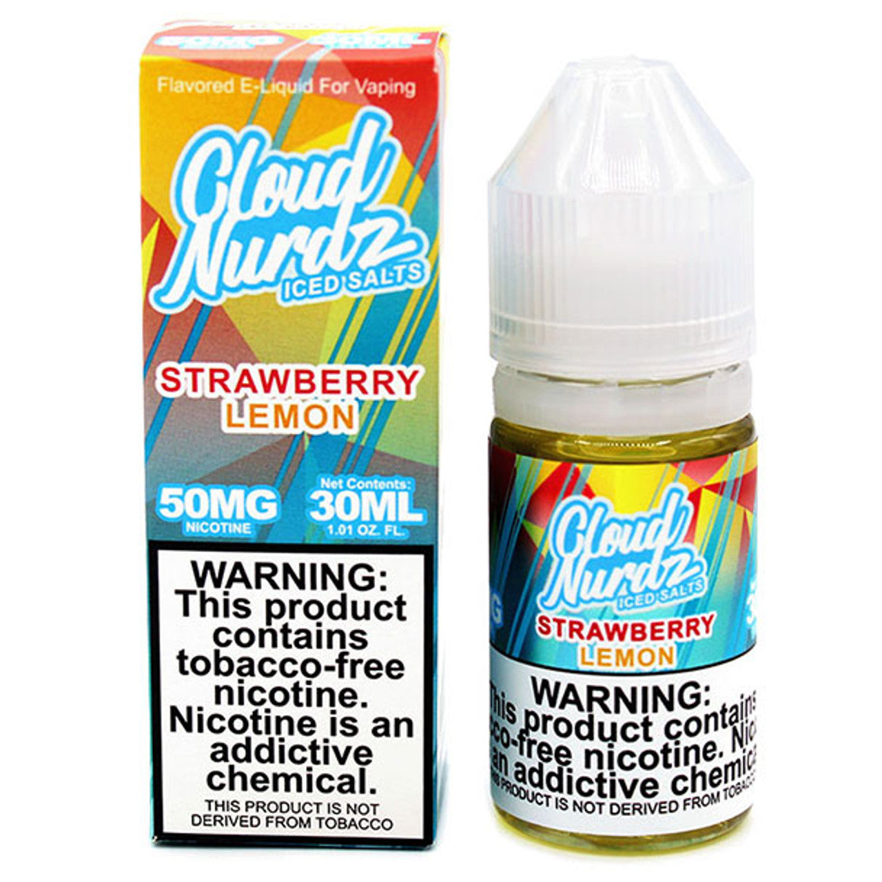 CLOUD NURDZ STWBRY LEMON ICED 30ML 50MG