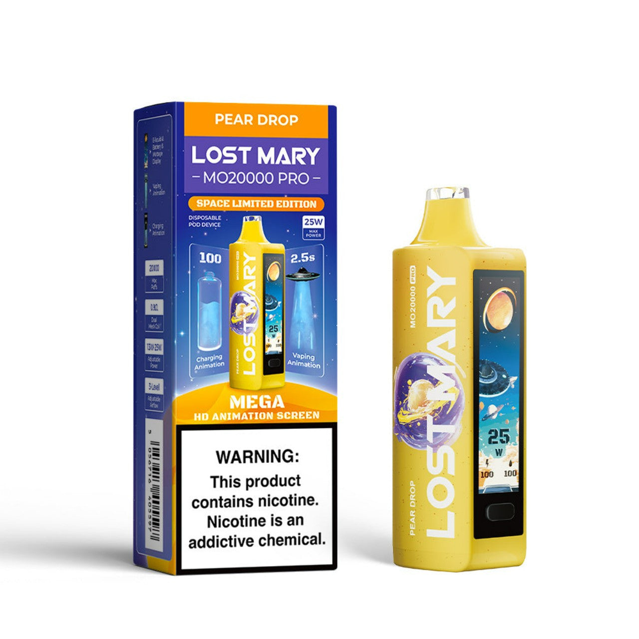 LOST MARY MO PRO PEAR DROP 20K|5056716405597|Pack Of|5