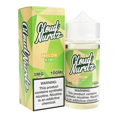 CLOUD NURDZ MELON KIWI 100ML 3MG