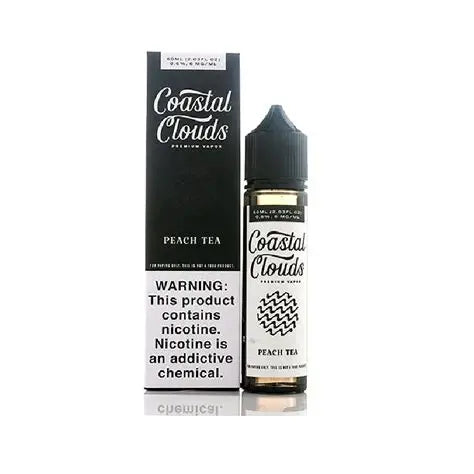COASTAL CLOUDS PEACH TEA 60ML 6MG
