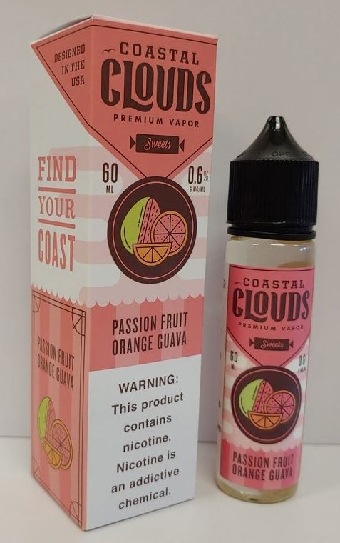 COASTAL CLOUDS PASNFRUT ORNGE GUAVA 60ML 6MG