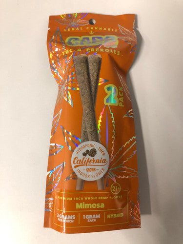 CAPS INDOOR PREROLLS MIMOSA HYB 1GM|749355088720|Pack Of|10