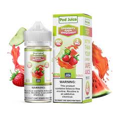 POD JUICE TFN STWBRY APPLE WTRMLN 100ML 3MG