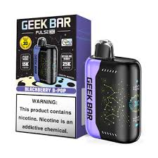 GEEK BAR PULSE X BLKBRY BPOP 25K|810125438301|Pack Of|5