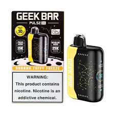 GEEK BAR PULSE X BANANA TAFFY FREEZE 25K|810125438189|Pack Of|5