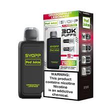 SVOPP POD JUICE DRAGON FRUIT LEMONADE 30K|818534901003|Pack Of|5