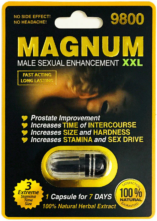 MAGNUM XXL 9800 20CT PILLS CAPSULES
