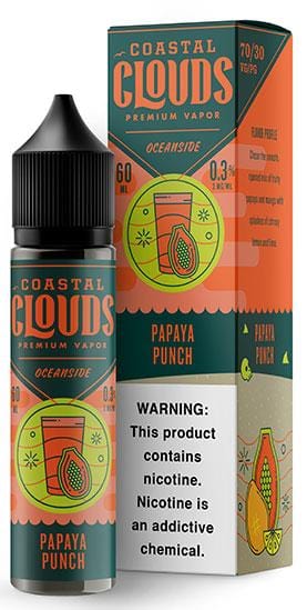 COASTAL CLOUDS PAPAYA PUNCH 60ML 3MG