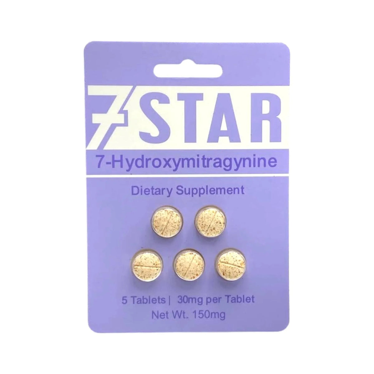 7 STAR 7 HYDROXYMITRAGYNINE BERRY 30MG 5CT