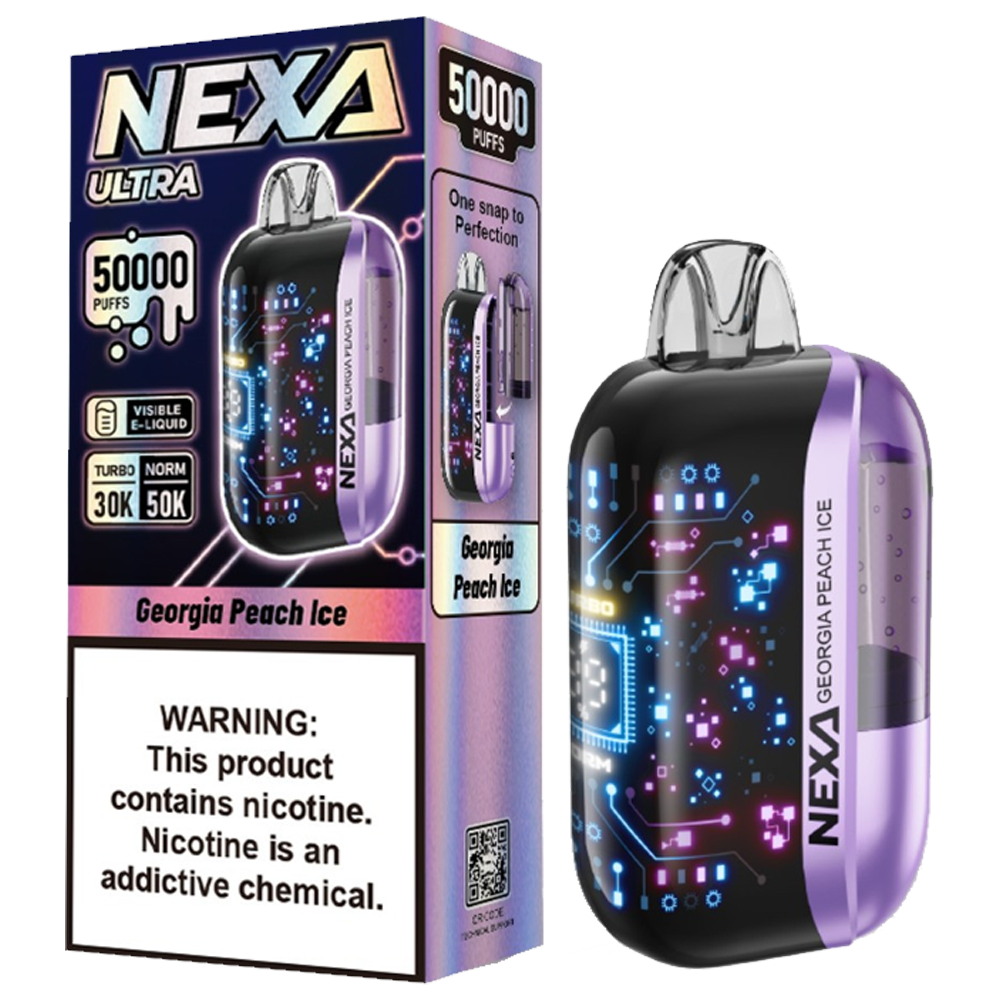 NEXA ULTRA GEORGIA PEACH ICE 50K|4897136543367|Pack Of|5