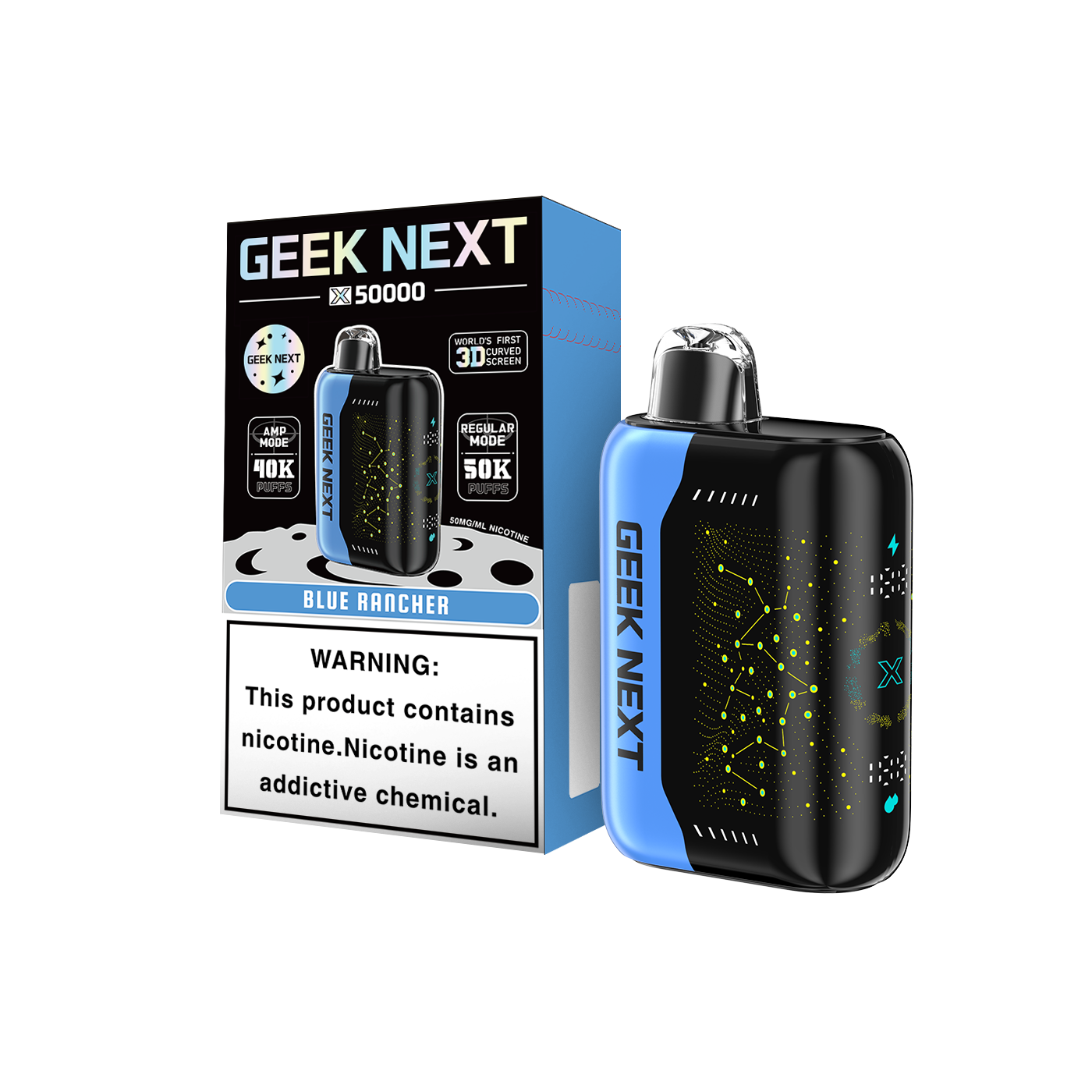 GEEK NEXT X50000 50K|BLUE RANCHER 50K|6917673165674| Pack of 5