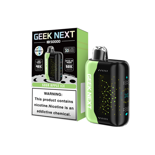 GEEK NEXT X50000 50K|SOUR APPLE ICE 50K|6917673165773| Pack of 5