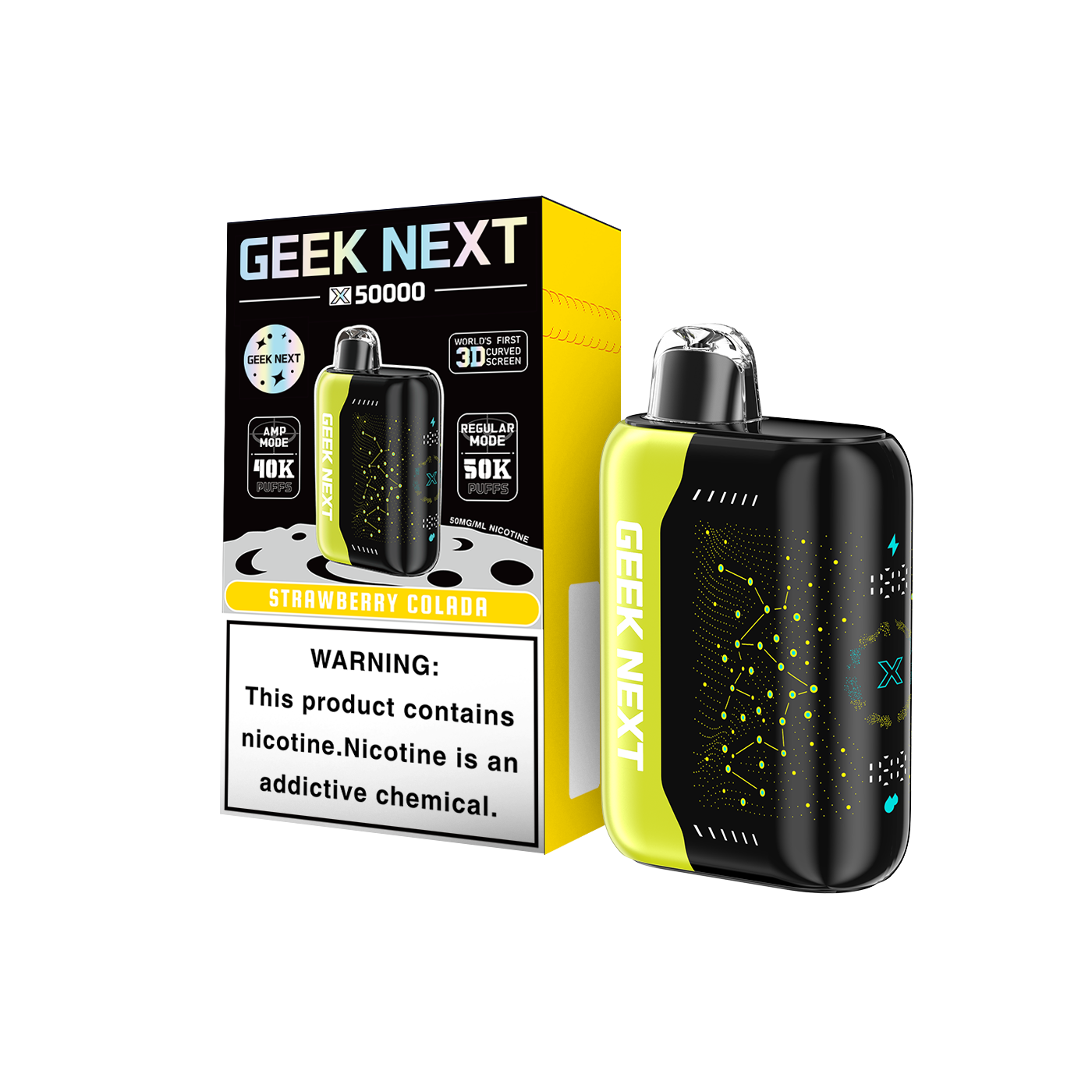 GEEK NEXT X50000 50K|STRAWBERRY COLADA 50K|6917673165636| Pack of 5