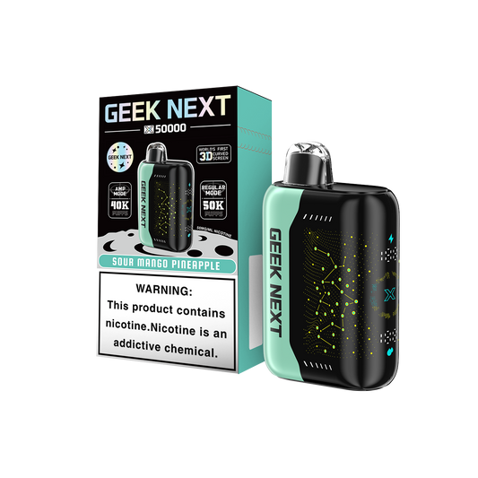 GEEK NEXT X50000 50K|SOUR MANGO PINEAPPLE 50K|6917673165643| Pack of 5
