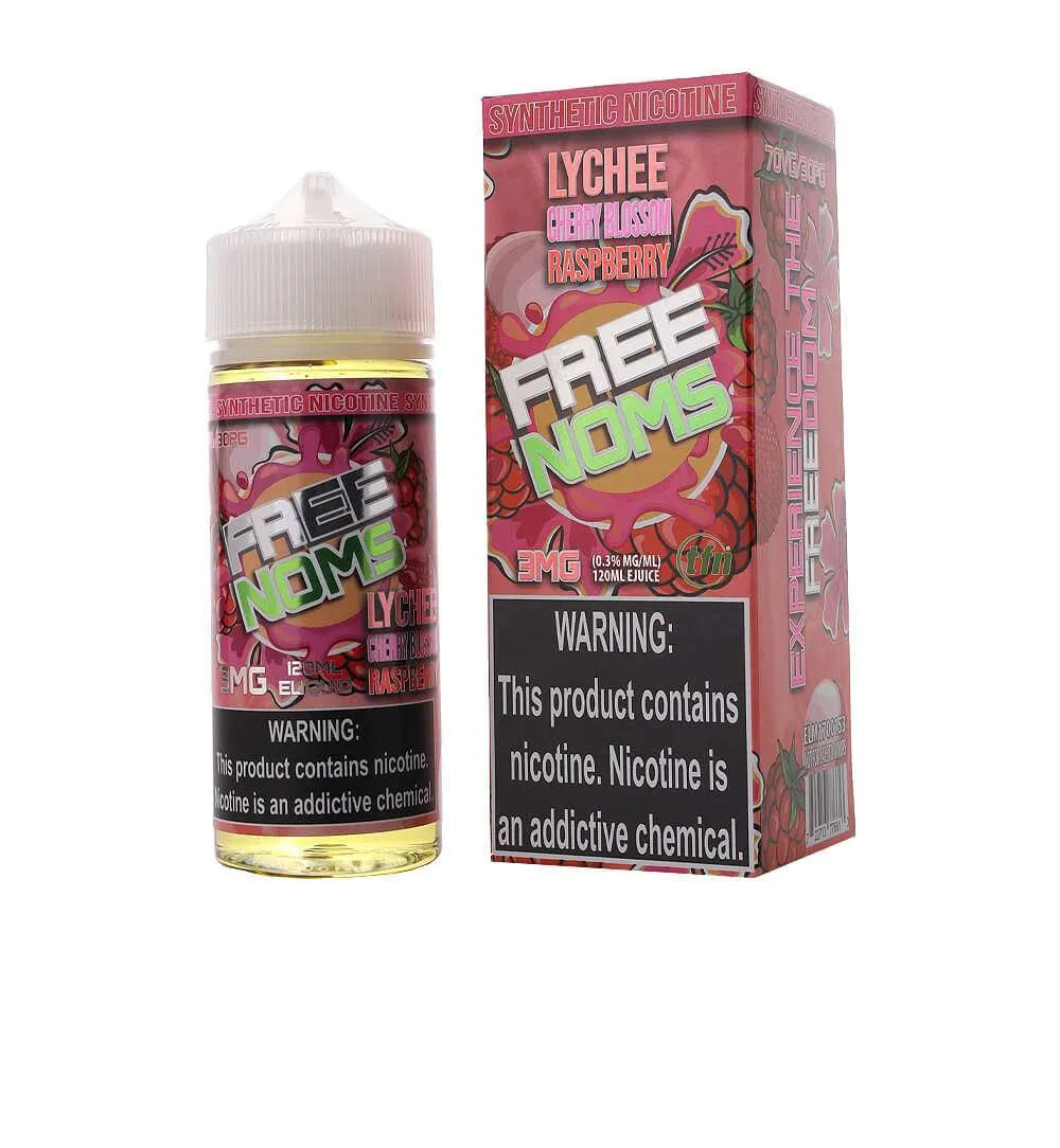 NOMS LYCHEE CHRYBLOSOM RSPBRY 120ML 3MG