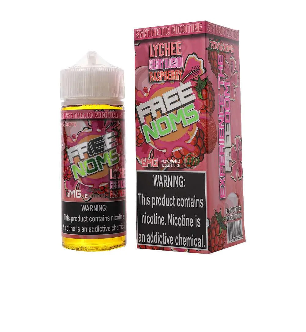 NOMS LYCHEE CHRYBLOSOM RSPBRY 120ML 6MG