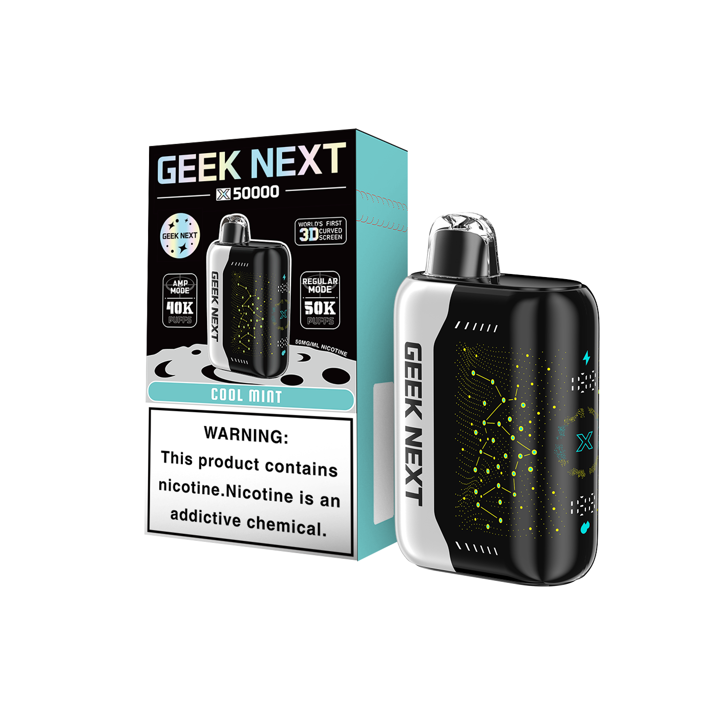 GEEK NEXT X50000 50K|COOL MINT 50K|6917673165407| Pack of 5