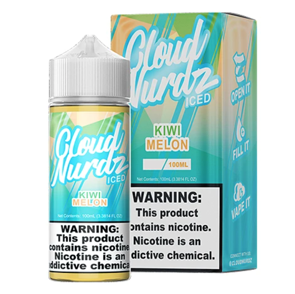 CLOUD NURDZ KIWI MELON ICED 100ML 3MG