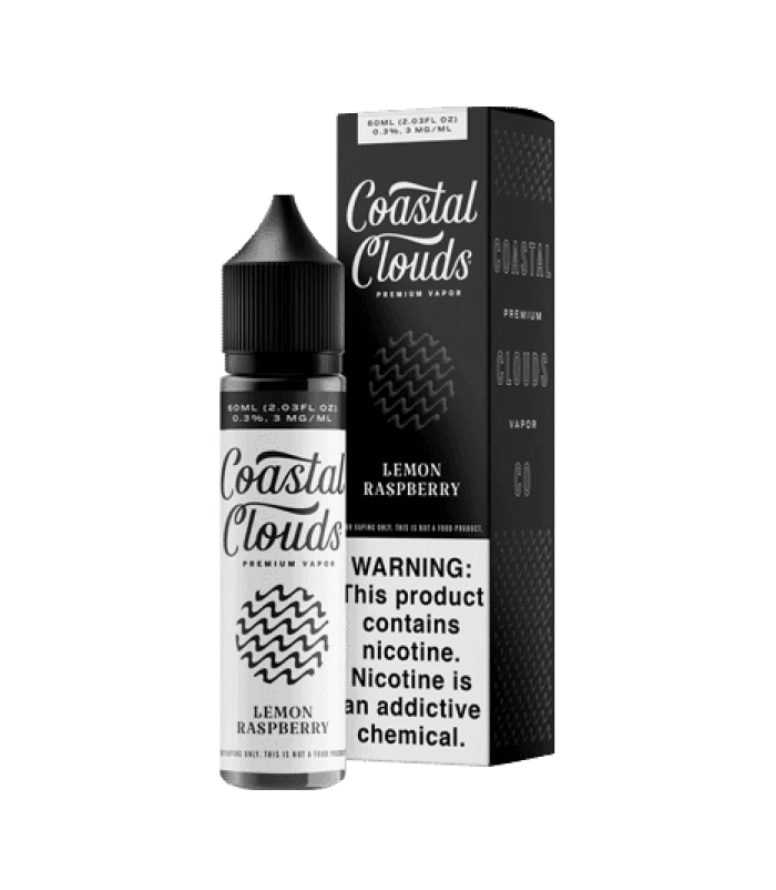COASTAL CLOUDS LEMON RSPBRY 60ML 3MG
