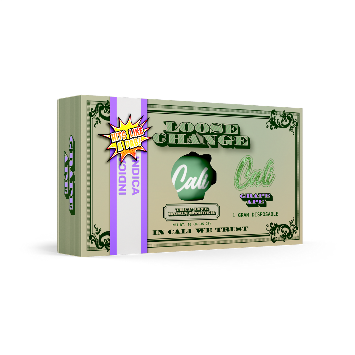 LOSE CHANGE GRAPE APE IND 1G|850060068126|Pack Of|6