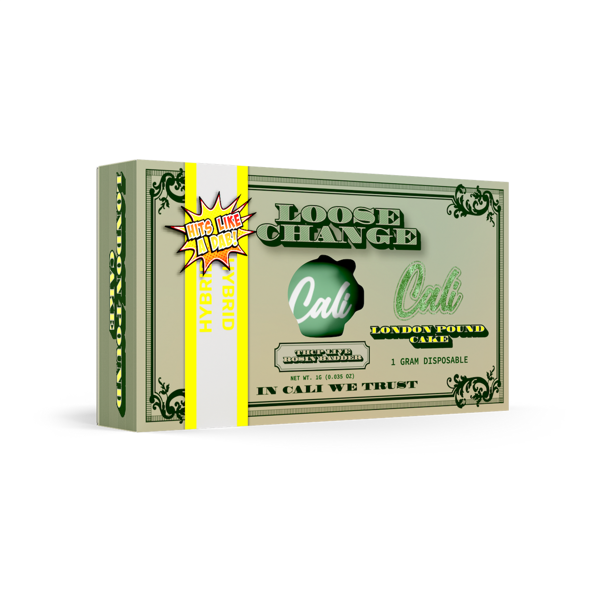 LOSE CHANGE LONDON POUND CAKE HYB 1G|850053112850|Pack Of|6