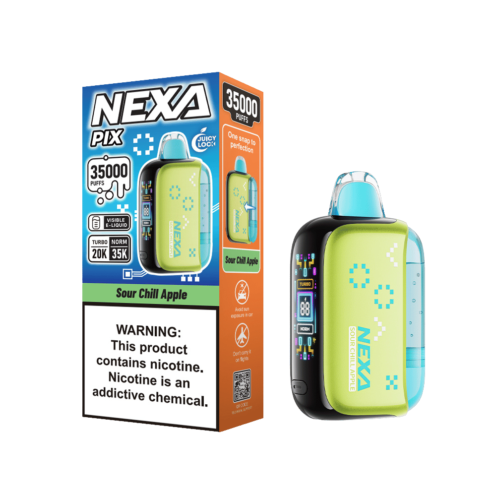 NEXA PIX SOUR CHILL APPLE 35K