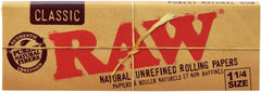 RAW CLASSIC 1.25 NATURAL ROLING PAPER