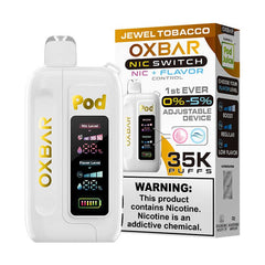 OXBAR JEWEL TOBACCO 35K|805350001048|Pack Of|5