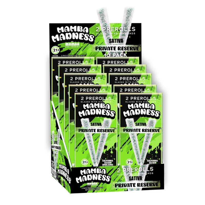 MAMBA MADNES PROLL GLAZED PRIVATE RESERVE IND 2G|665386435336|Pack Of|10