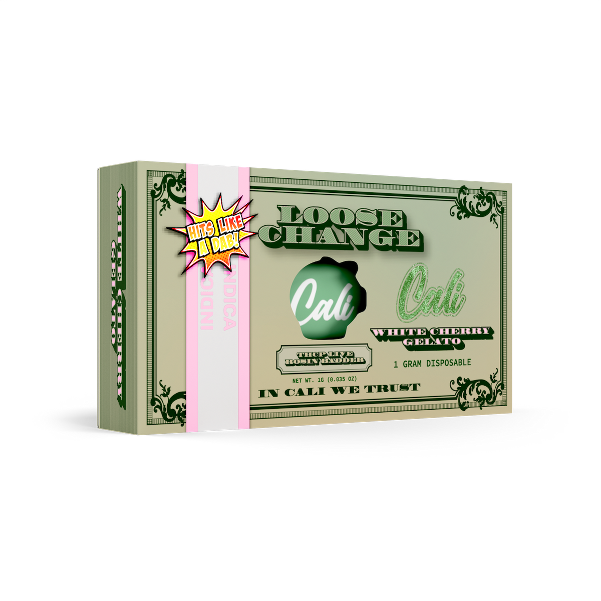 LOSE CHANGE WHITE CHRY GELATO IND 1G|850053112836|Pack Of|10