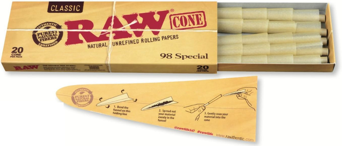 RAW CLASSIC 1 1 4 SIZE CONE