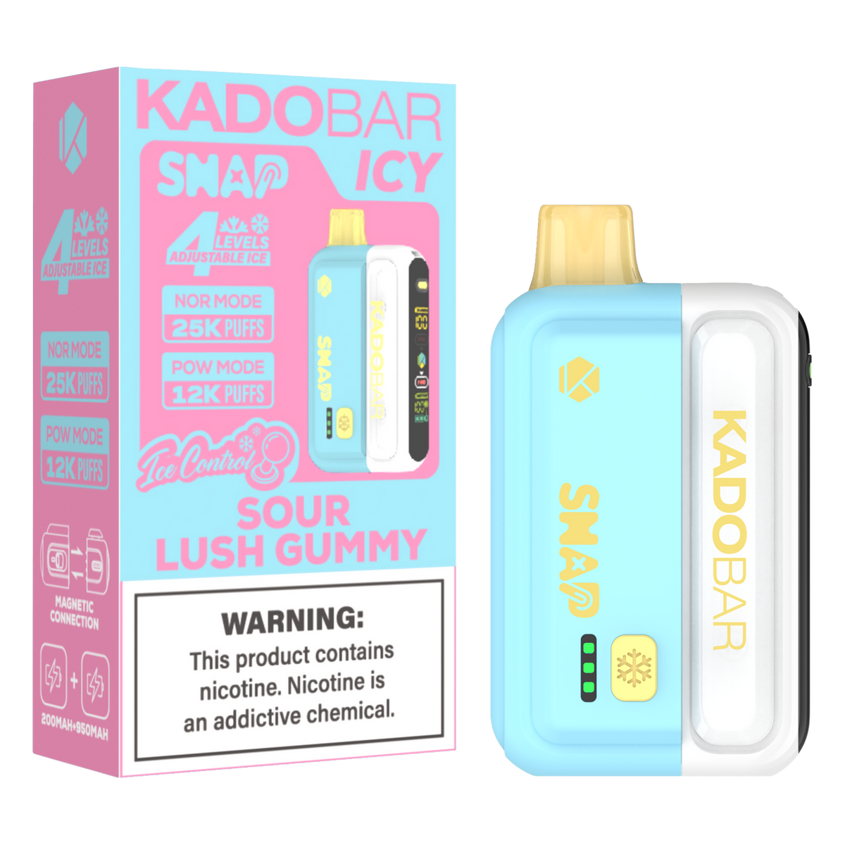 KADO BAR SOUR LUSH GUMMY 25K
