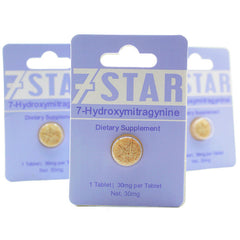 7 STAR HYDROXYMITRAGYNINE PILLS 1CT 30MG