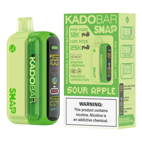KADO BAR SOUR APPLE 25K