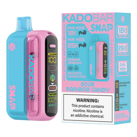 KADO BAR SOUR RAINBOW CANDY 25K
