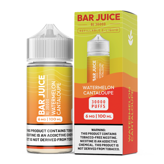 BAR JUICE WTRMLN CANTALOUPE 100ML 6MG