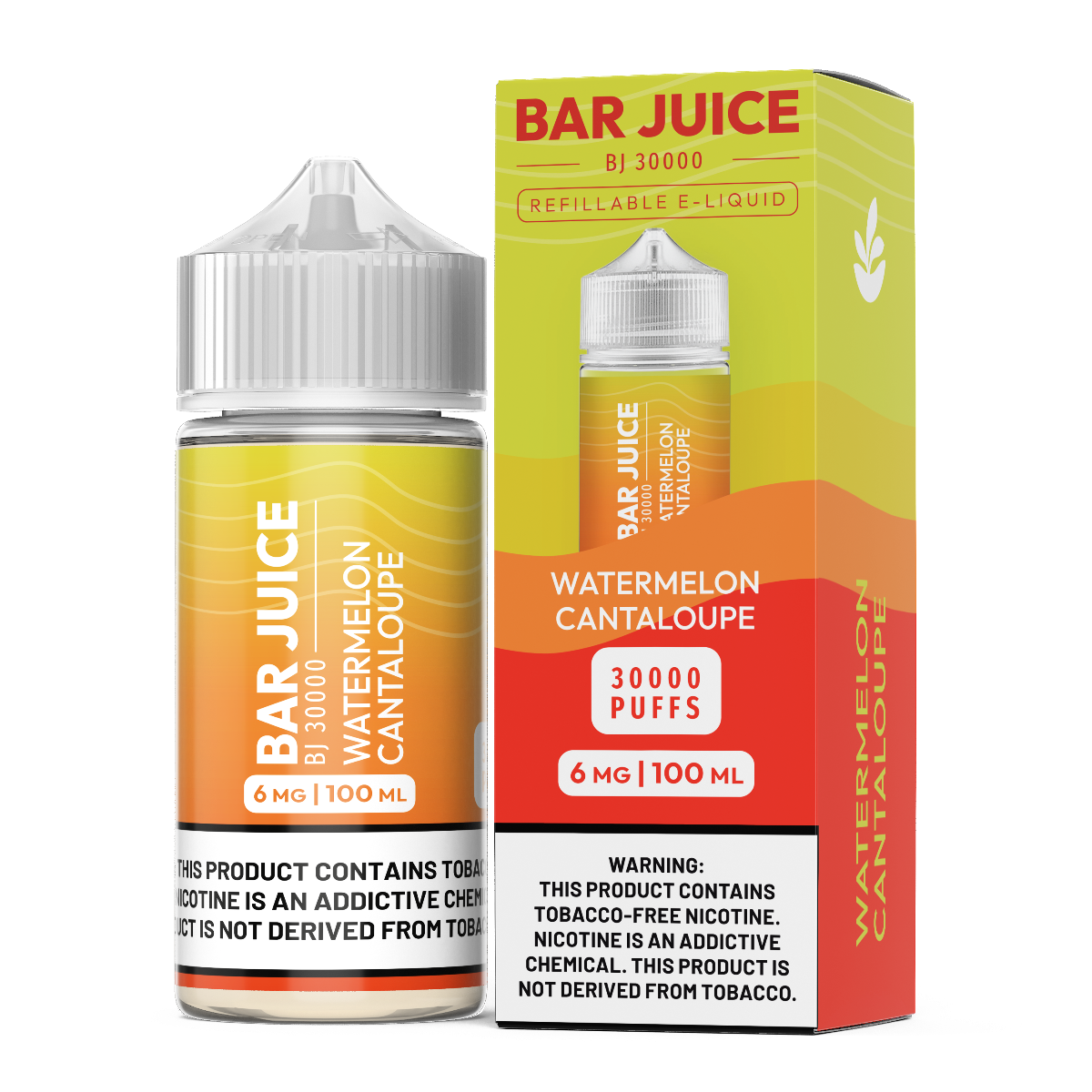 BAR JUICE WTRMLN CANTALOUPE 100ML 6MG