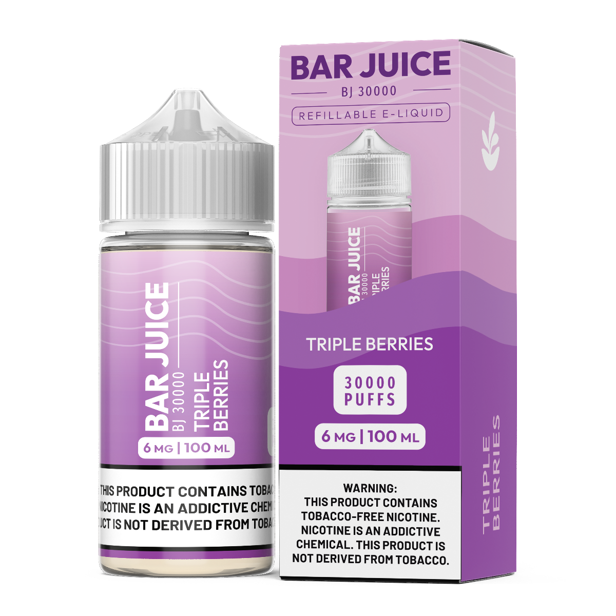 BAR JUICE TRIPLE BERRIES 100ML 6MG