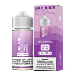 BAR JUICE TRIPLE BERRIES 100ML 6MG
