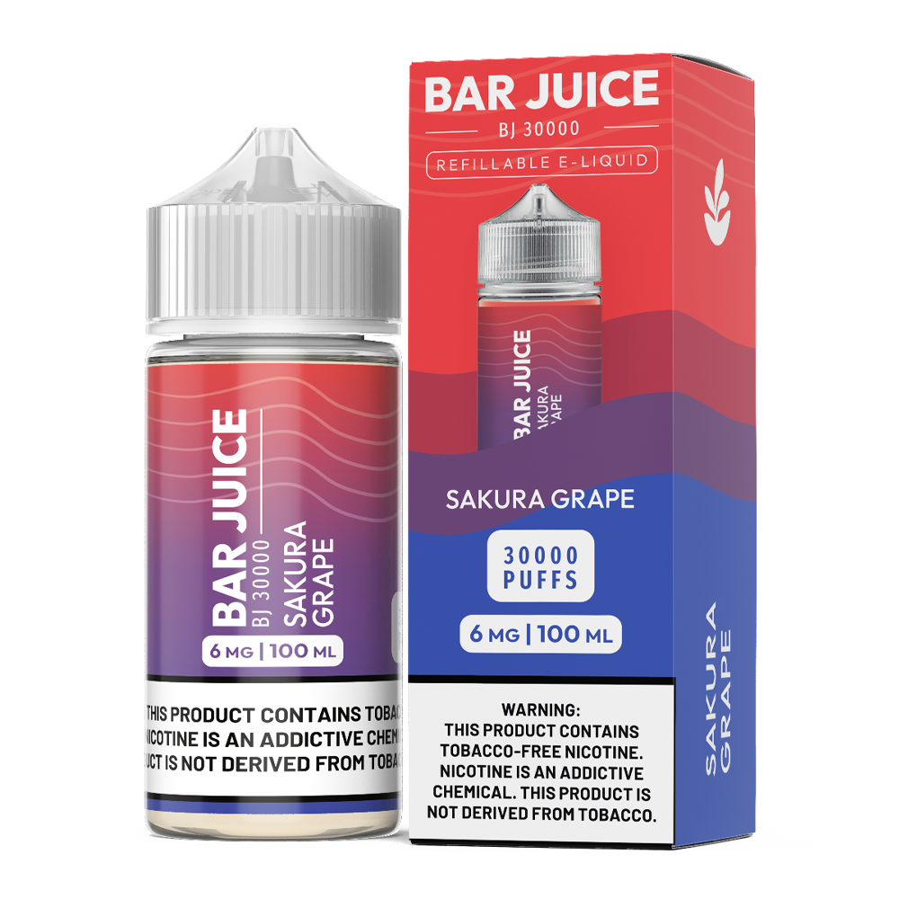 BAR JUICE SAKURA GRAPE 100ML 6MG