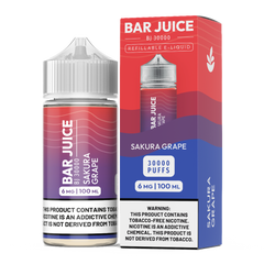 BAR JUICE SAKURA GRAPE 100ML 6MG