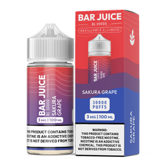 BAR JUICE SAKURA GRAPE 100ML 3MG