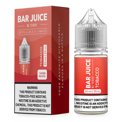 BAR JUICE TFN ELIQUID 30ML 25MG TOBACCO