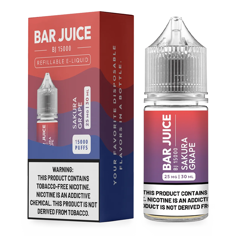 BAR JUICE SAKURA GRAPE 30ML 25MG