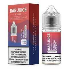 BAR JUICE SAKURA GRAPE 30ML 25MG
