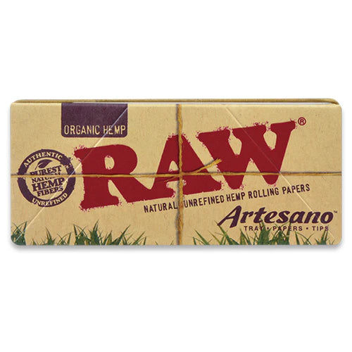 RAW ORGANIC KS SLIM ARTESSANO PAPER TIPS TRY 32PK 15CT BOX
