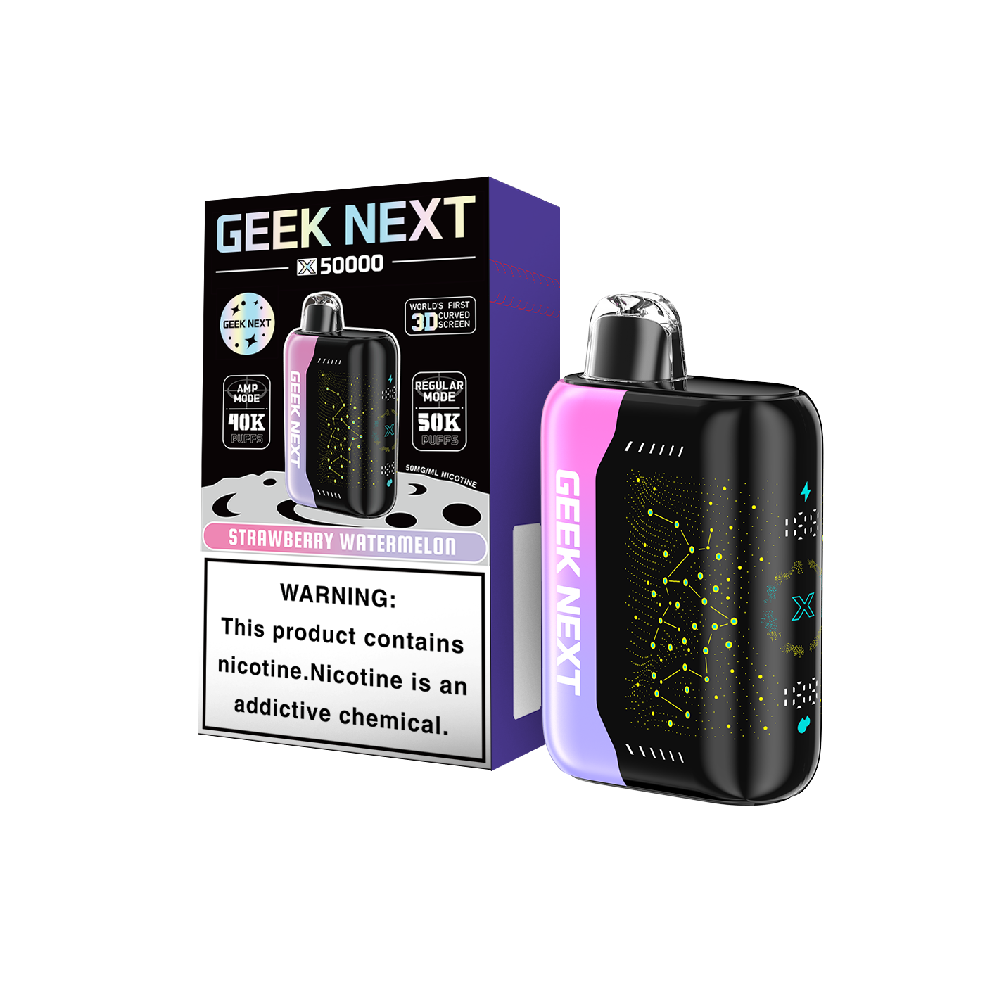 GEEK NEXT X50000 50K|STRAWBERRY WATERMELON 50K|6917673165759| Pack of 5