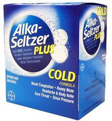 Alka Seltzer Plus Single Pack Cold Blister 12 x 1 12cs|655708128305|Pack Of|12
